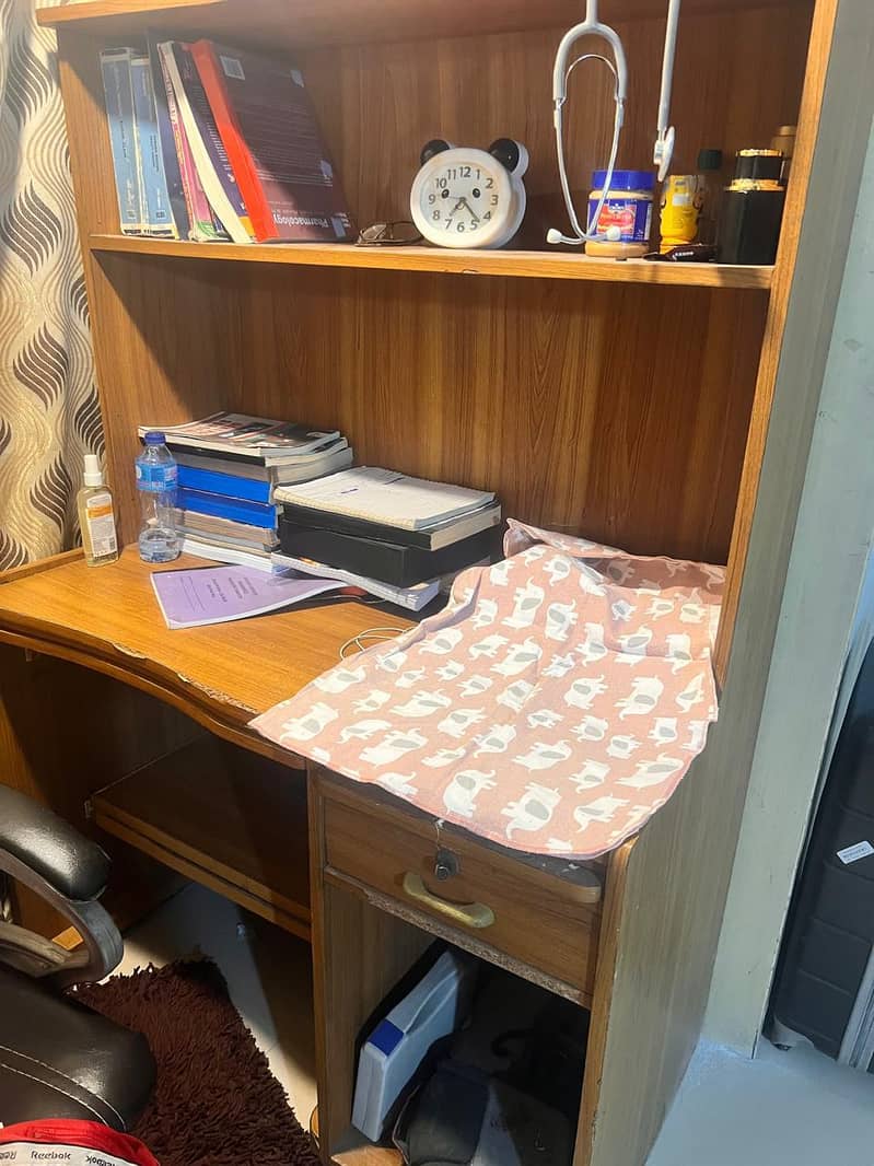 Study table with book  compartment 0