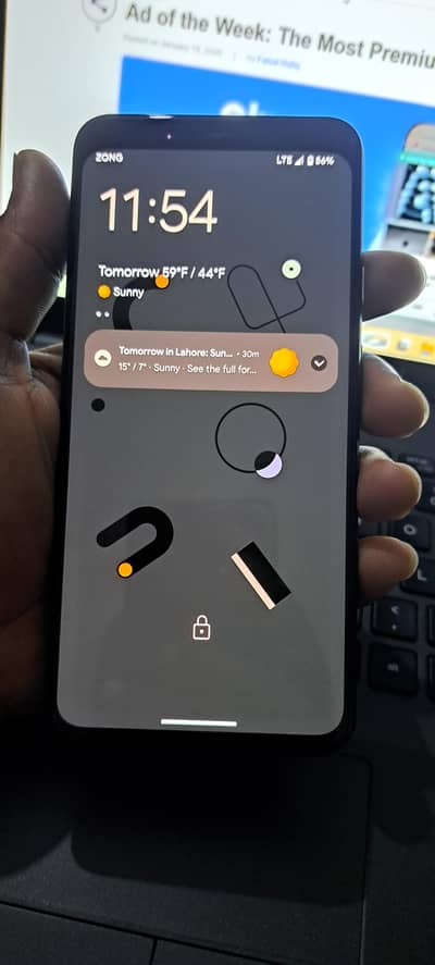 Google pixel 4xl black phone