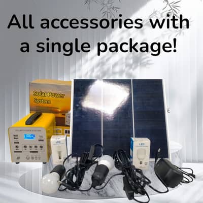 Brand Nes Solar Power with Panal