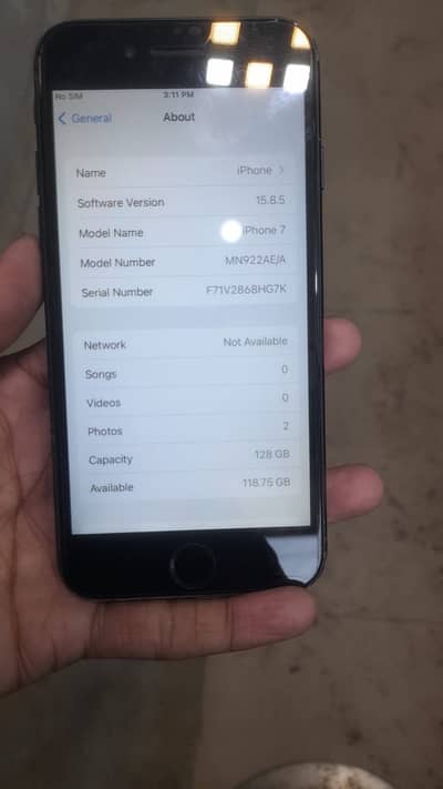 iPhone 7 condition 10by 8