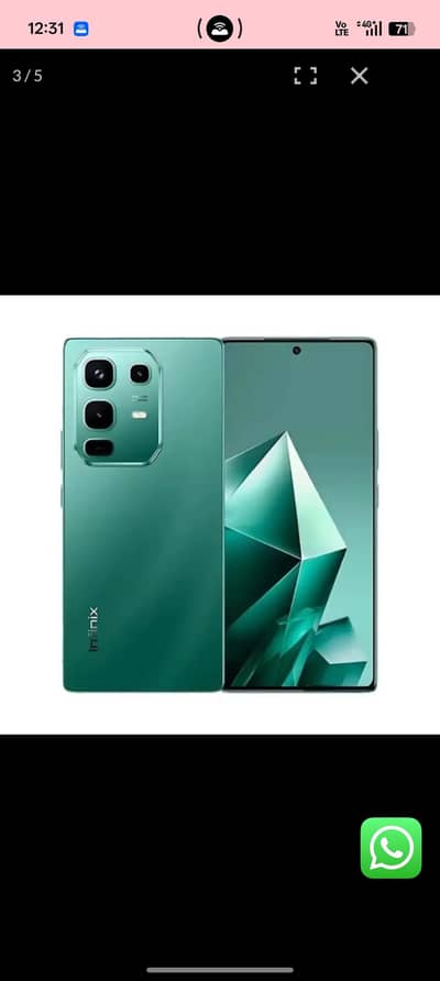 infinix note 50 only 6 days used zero condition with complete box