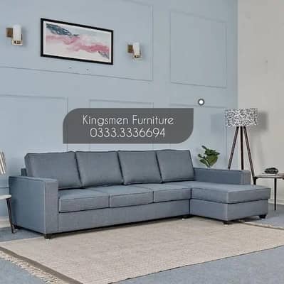 L shape corner sofa. bed chair dewan furniture