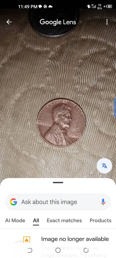 Old coins penny