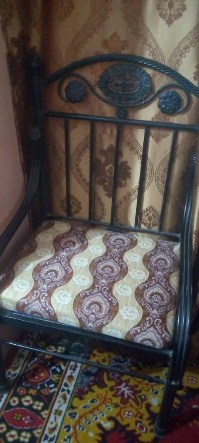 iron sofa set 5 siter