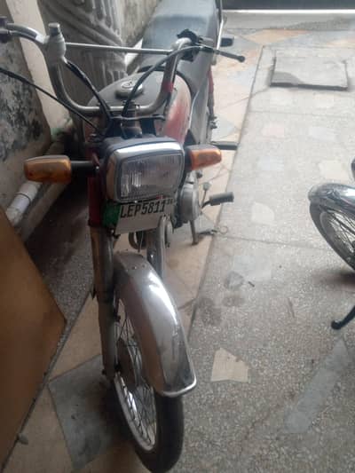 Honda CD 70 2014 model exchange possible