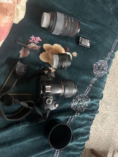 NIKON D60 DSLR AND LENSES