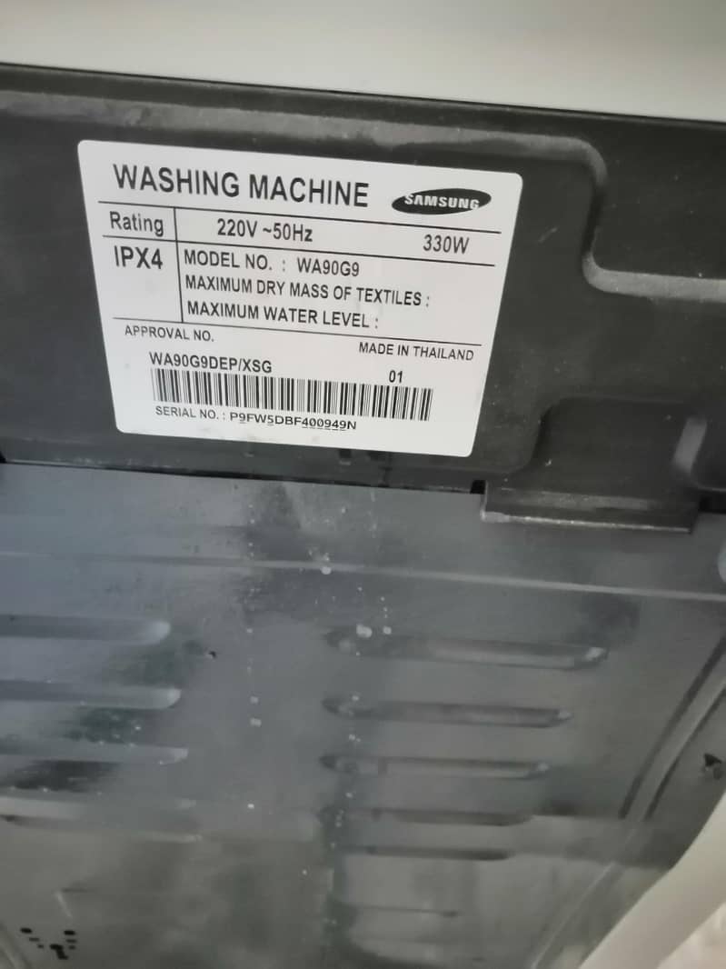 automatic washing machine 6