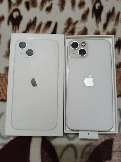 I phone 13 with 92  health complete box with 4 months sim for sale