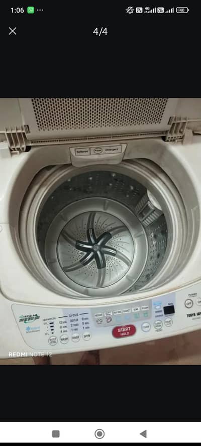Toshiba washing machine