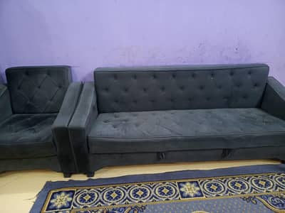 5 Seat Sofa Cum Bed - Best For Office Or Home 5 Seat Sofa Cum Bed