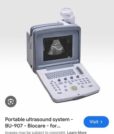 BIOCARE BU 907 WITH TROLLEY AND THERMAL PRINTER