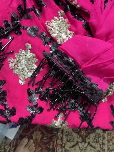 3 piece chiffon suite