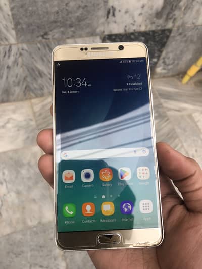 PTA approved Golden Samsung Note 5 For sale