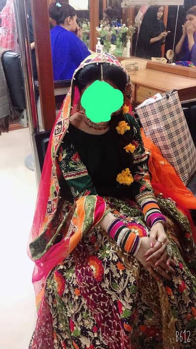 mehndi dress