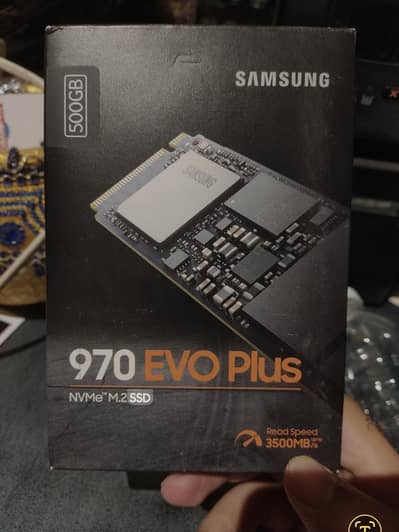 Samsung 970 EVO Plus 500GB NVMe M. 2 SSD (Sealed / Box Pack)