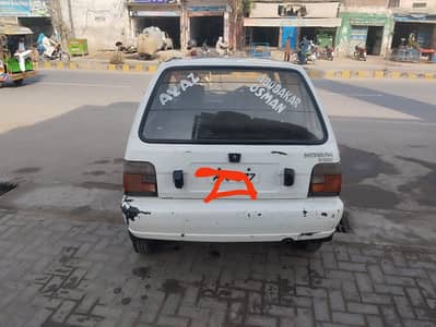 mehran Euro vx 2012 AC install  no major accident family used car