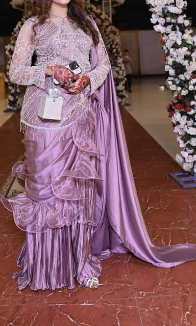 Wedding dress formal saree