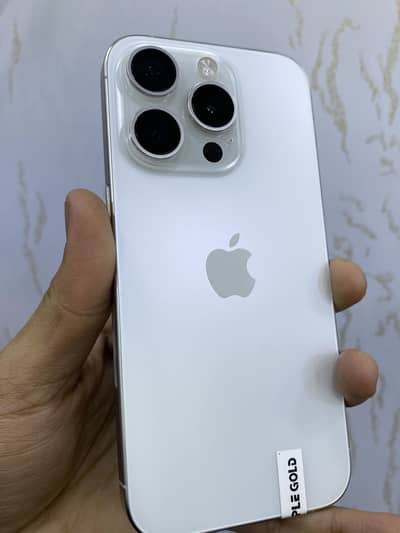 I phone 15 pro 128 GB Factory unlock NON  PTA 99% Battery Health 1