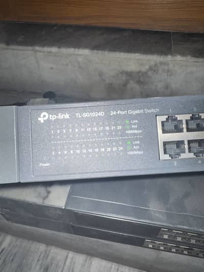 TP-Link TL-SG1024D - 24-port Gigabit Ethernet switch