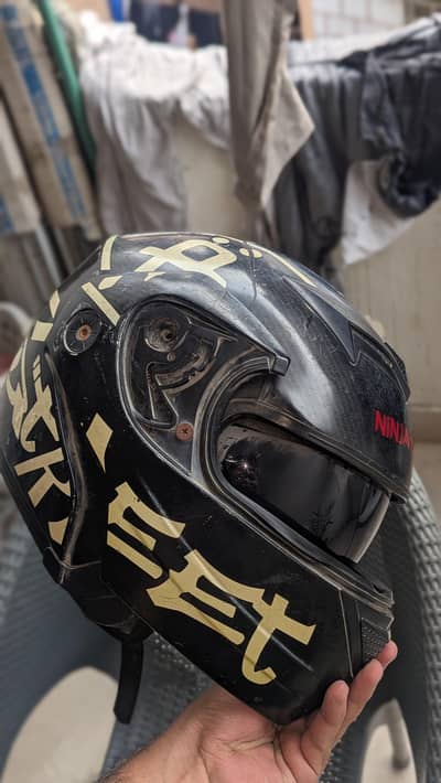 Full Face Flip‑Up Comfortable Ninja Helmet