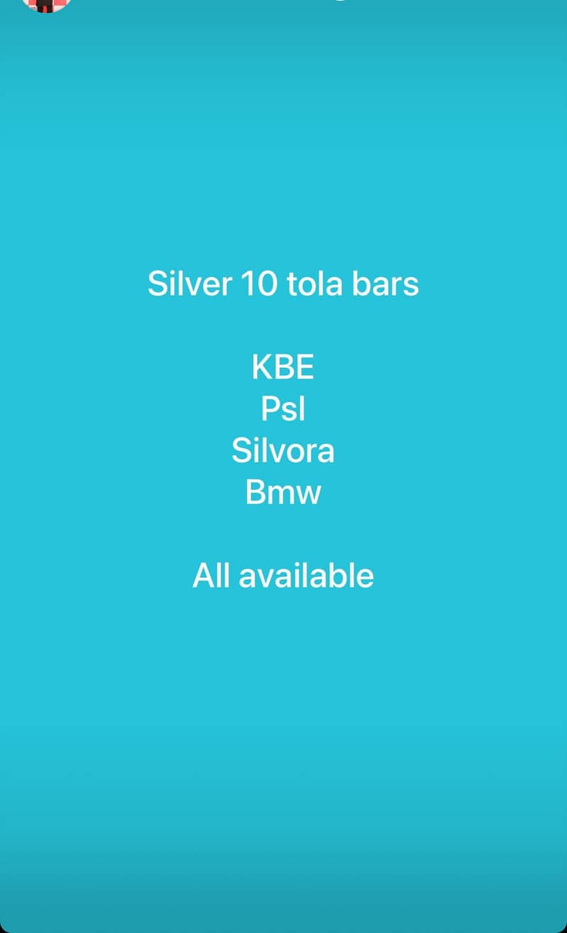 Silver bars 1