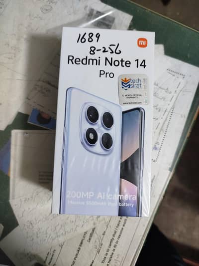 Redmi note 14 pro 8gb 256 gb