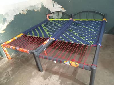 iron charpai 2 piece