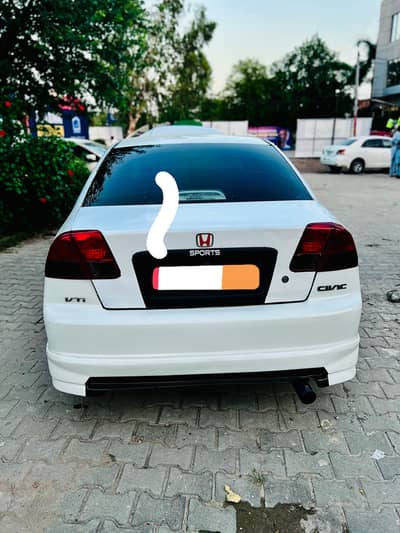 Honda Civic Full Sunroof 2003 Model 1.6 Full option