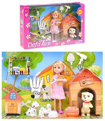 Barbie Defa Lucy Doll Favorite Pet 14 Cm Dog Access