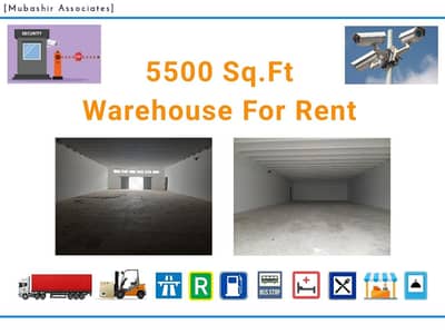 5500 sqft  Warehouse Available For Rent