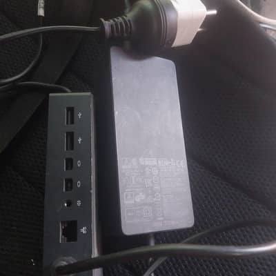 Original Microsoft Docking station plus 90 watt surface pro charger
