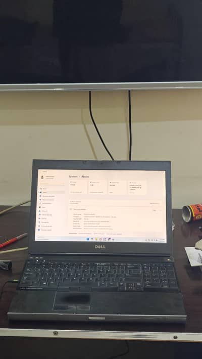 Dell laptop precision m4800  i7  16gm ram