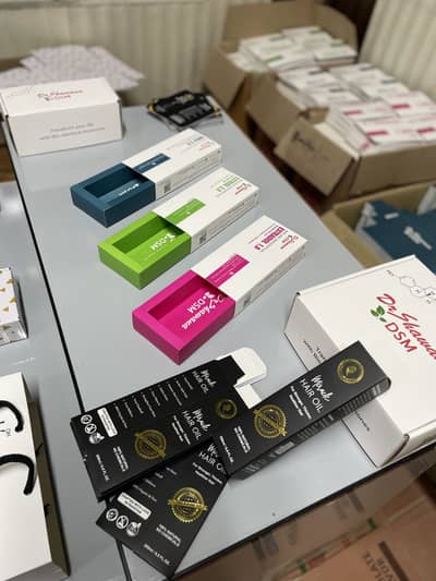 Cosmetic Boxes | Labels Printing | PR Boxes | Paper Bags