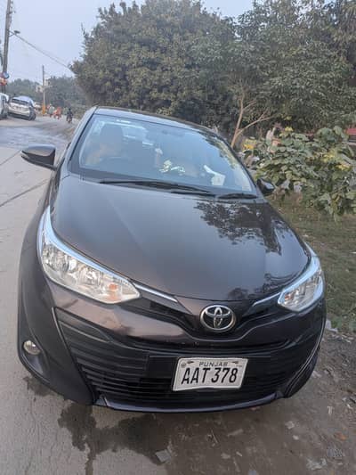 Yaris 1.3 MT ATIV-2020 model-Family Used car in genuine condition