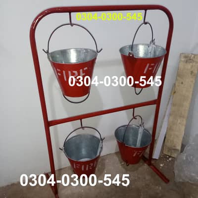 Swings & Slides Fire Bucket with Stand