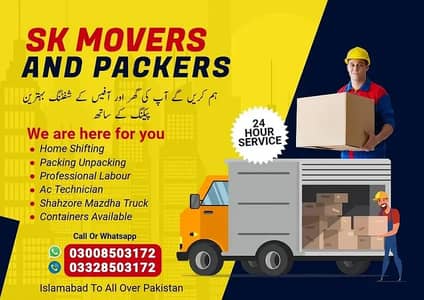 Movers & Packers Services/home shifting/Shehzor Mazda/Good Transport