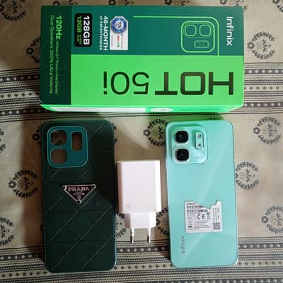 infinix hot 50i_6+6/128_full box