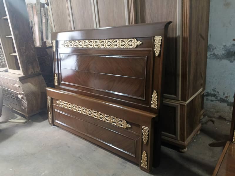 Bed, Two side table one Dressing 3