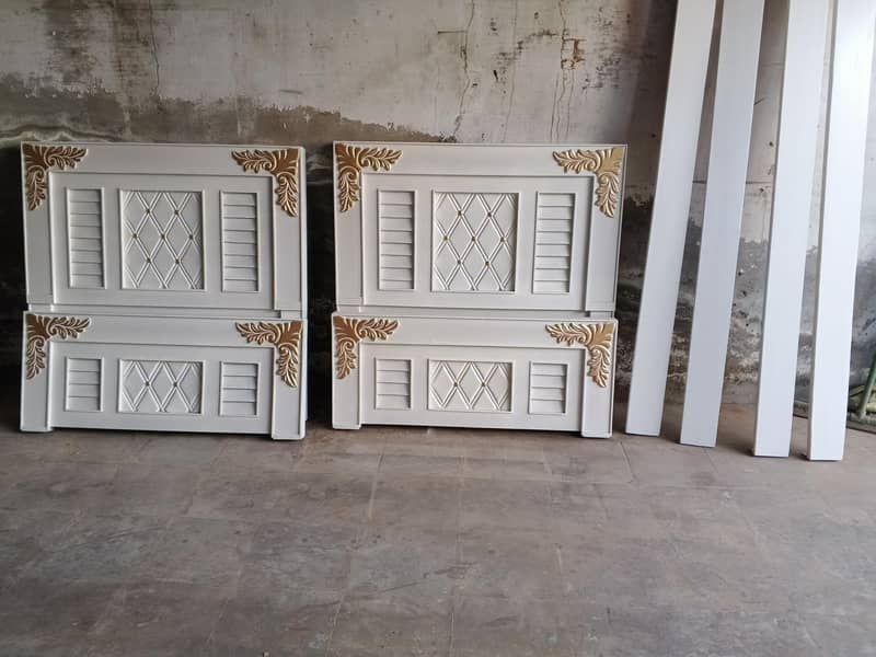 Bed, Two side table one Dressing 9