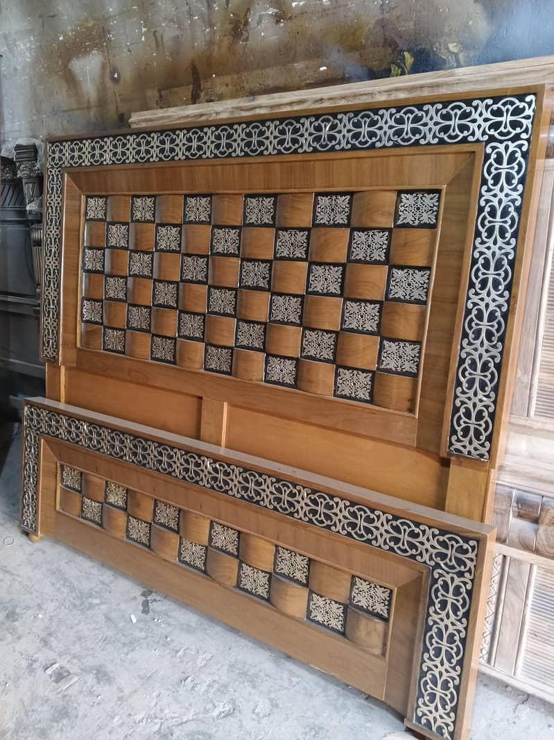 Bed, Two side table one Dressing 19