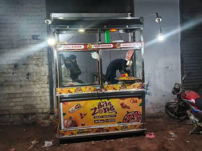 Shawarma counter+Grill counter