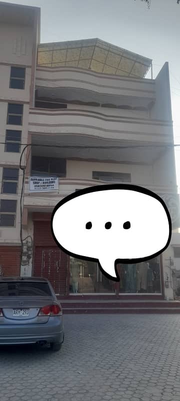 Ideal Location Building Commercial Used