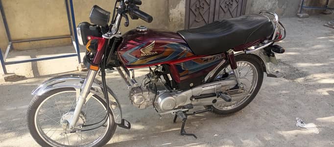 CD-70 2026 New bike home used