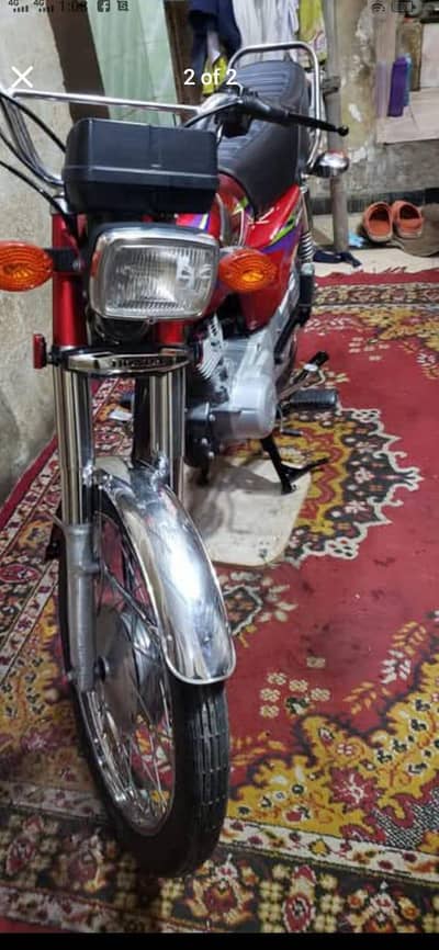 Honda cg 125 for sale urjent modal 2017 karachi number