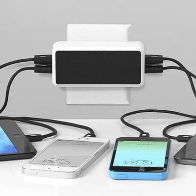 Blueflame BF3051K-UK 4 Device USB Wall Charger