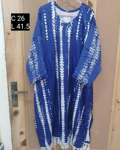 silk 3pc new stitched dress