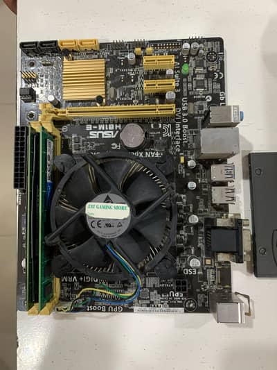 Core i5 4th Gen PC | Asus Motherboard | 8GB RAM | 120GB SSD | 500W Sup