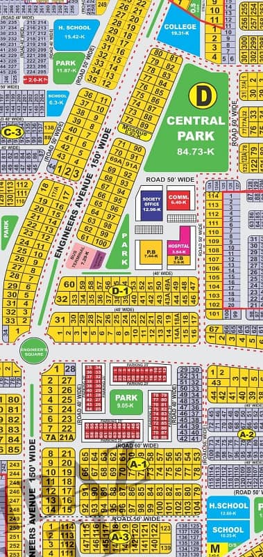 Kanal Corner 150 Feet Road IEP Engineers Town LHR