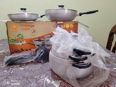 prestige chef 16 piece kitchen set