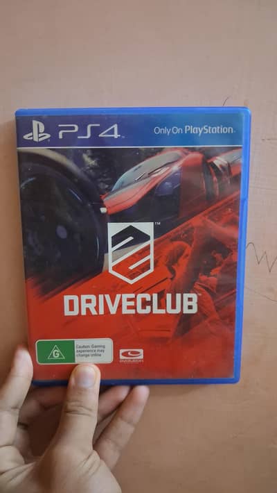 Drive Club [ps4] Perfectly Working Used DvD